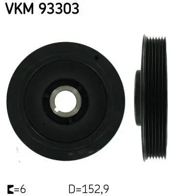 SKF VKM93303 Ременный шкив