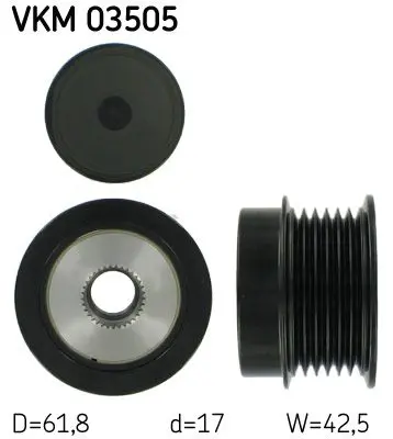 VKM 03505 Механизм свободного хода