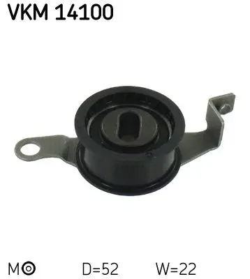 VKM 14100 Ролик отклонит ремня грм 55X22