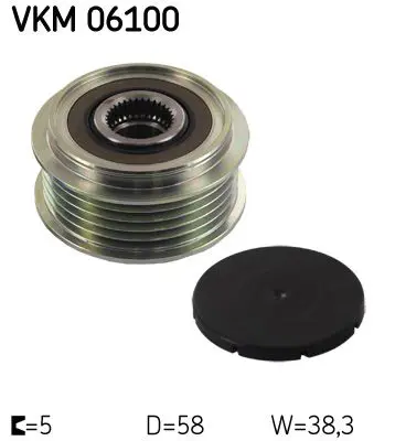 VKM 06100 Механизм свободного хода