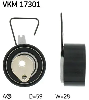 SKF VKM17301 Ролик
