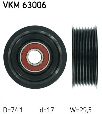 VKM 63006 Ролик