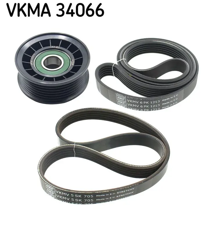 VKMA 34066 Поликлиновой ременный комплект
