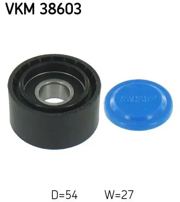 VKM 38603 VKM38603, ролик натяжной