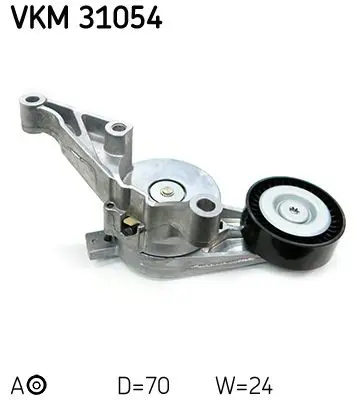 Skf VKM31054 Натяжная планка, поликлиновой