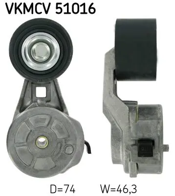 SKF VKMCV51016 Ролик