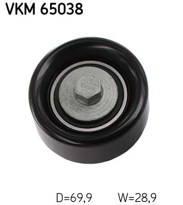 Skf VKM65038 Ролик промежуточный