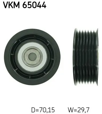 VKM 65044 Ролик приводного ремня