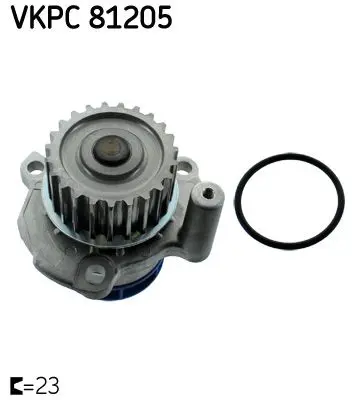 Skf VKPC81205 Насос водяной VAG 2.0/2.0TFSI