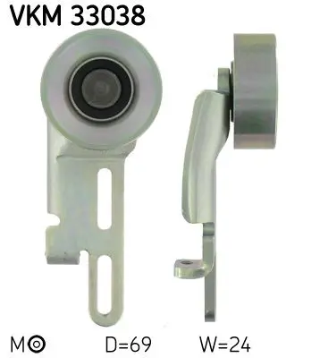 SKF VKM33038 Ролик