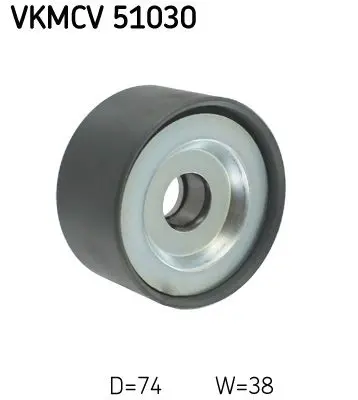 VKMCV 51030 Ролик натяжителя ремня MB