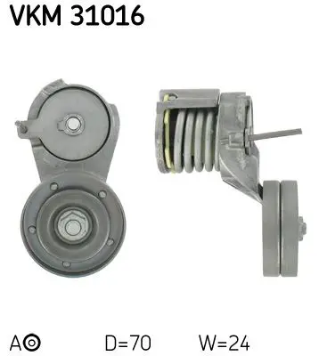 Skf VKM31016 Ролик натяжной SKF VKM 31016