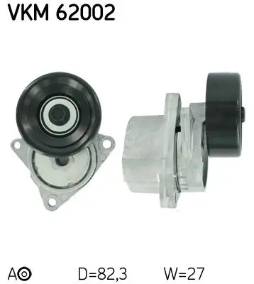 Skf VKM62002 Ролик руч.ремня NISSAN PRIMERA