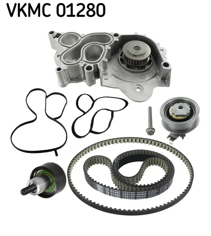Skf VKMC01280 Водяной насос + комплект