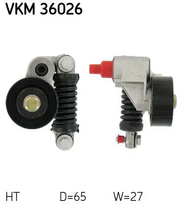 VKM36026 Ролик натяжителя ремня