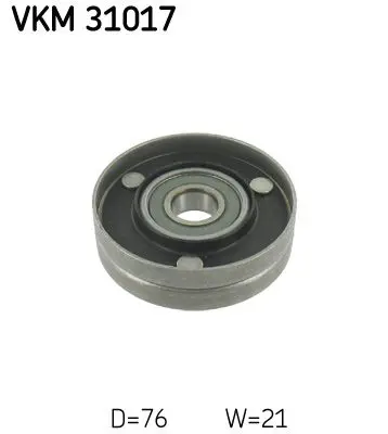 VKM 31017 Ролик ремня приводного VAG 4.2