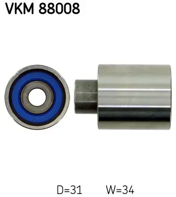 Skf VKM88008 Ролик ремня ГРМ обводной