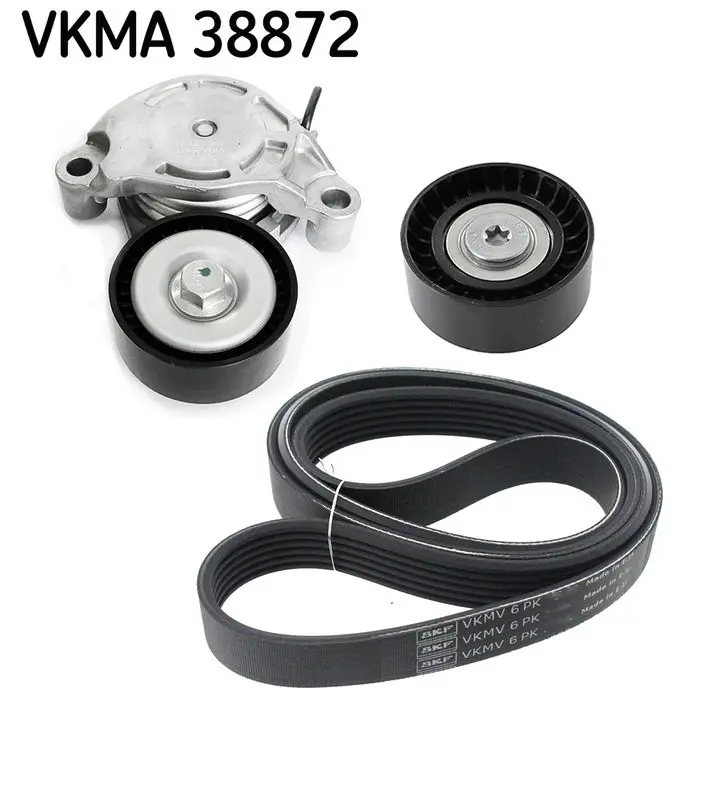 VKMA38872 Поликлиновой ременный комплект