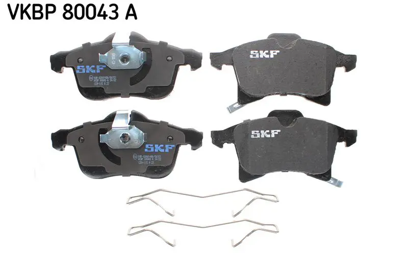 VKBP 80043 A Комплект тормозных колодок,