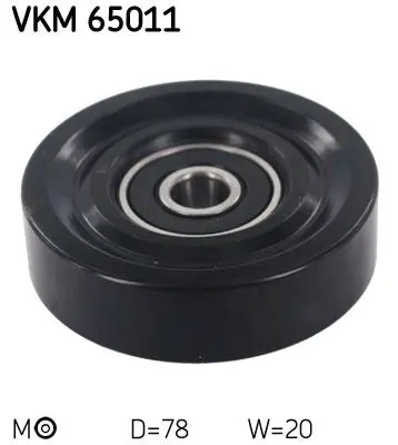 Skf VKM65011 Ролик натяжителя VKM65011
