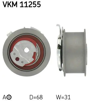 Skf VKM11255 Ролик натяжной ремня ГРМ Audi