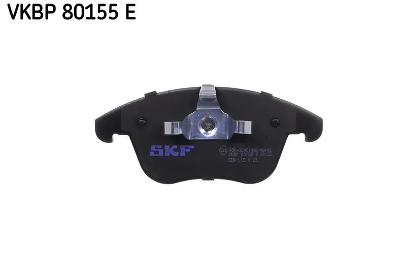 SKF VKBP80155E Комплект тормозных колодок,