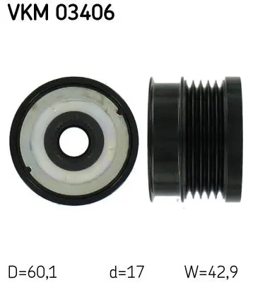 SKF VKM03406 Механизм свободного хода
