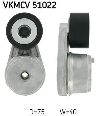 VKMCV 51022 Ролик