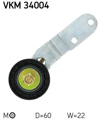 VKM 34004 ролик натяжной Ford Escort