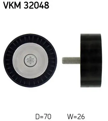Skf VKM32048 Ролик приводного ремня
