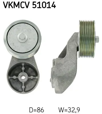 SKF VKMCV51014 Ролик