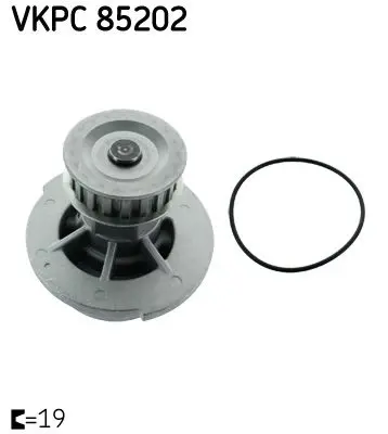VKPC85202 Насос водяной OPEL 1 3