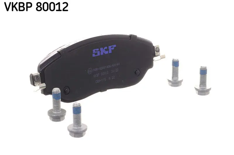 SKF VKBP80012 Комплект тормозных колодок,