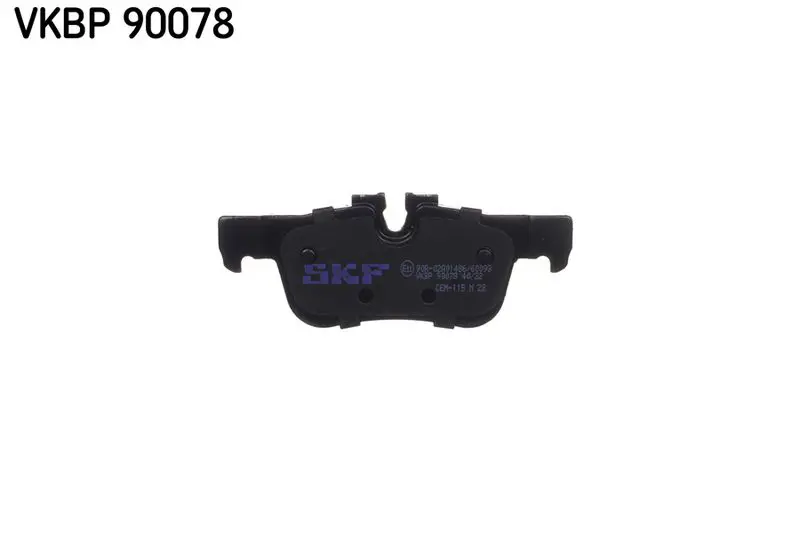 SKF VKBP90078 Комплект тормозных колодок,