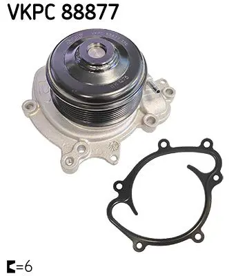SKF VKPC88877 Водяной насос, охлаждение