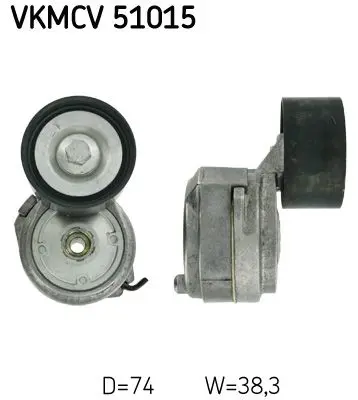 SKF VKMCV51015 Ролик