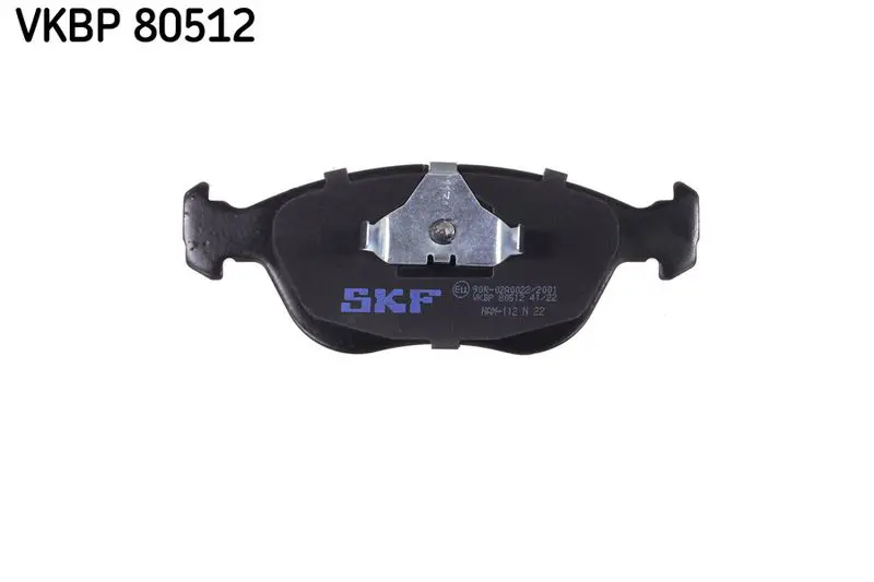SKF VKBP80512 Комплект тормозных колодок,