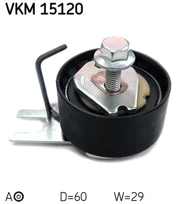 SKF VKM15120 Натяжной ролик, ремень ГРМ