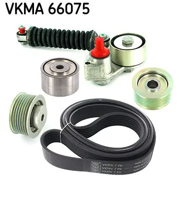 VKMA 66075 Поликлиновой ременный комплект