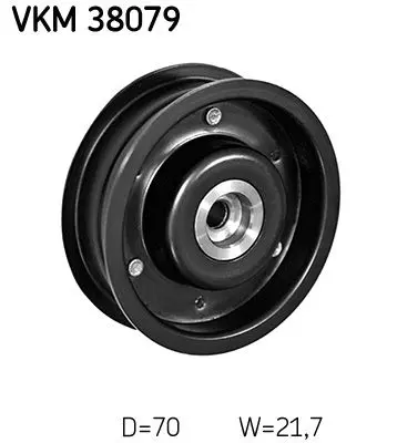 Skf VKM38079 Ролик ремня приводного MB