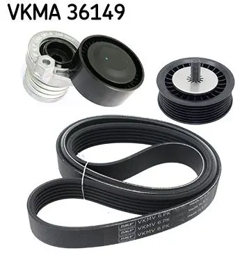SKF VKMA36149 V-Ribbed Belt Set