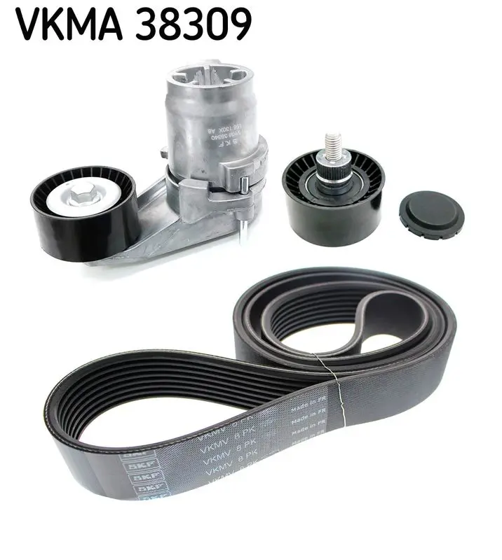 VKMA38309 Поликлиновой ременный комплект