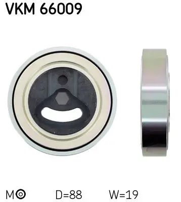 Skf VKM66009 Ролик приводного ремня