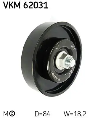 Skf VKM62031 Ролик приводного ремня