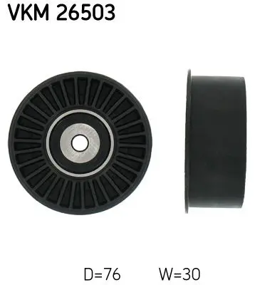Skf VKM26503 Ролик отклонительный ремня ГРМ