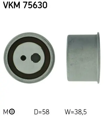 Skf VKM75630 Ролик ремня ГРМ Hyundai Santa