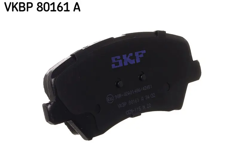 SKF VKBP80161A Комплект тормозных колодок,