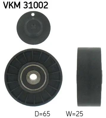 Skf VKM31002 Ролик приводного ремня
