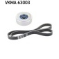 VKMA63003 Поликлиновой ременный комплект