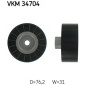 VKM34704 Skf Ролик VKM34704